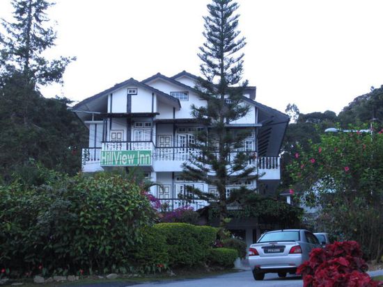 Abends dann erschoepft, aber gluecklich zurueck im Guesthouse "Hill View Inn"