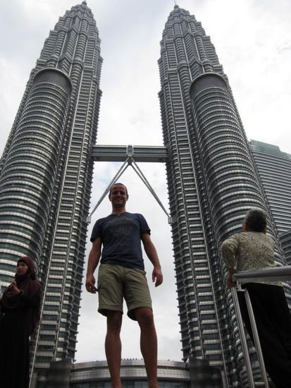 Und als Beweis, dass wir wirklich dort waren, noch ein Foto mit Thomas...