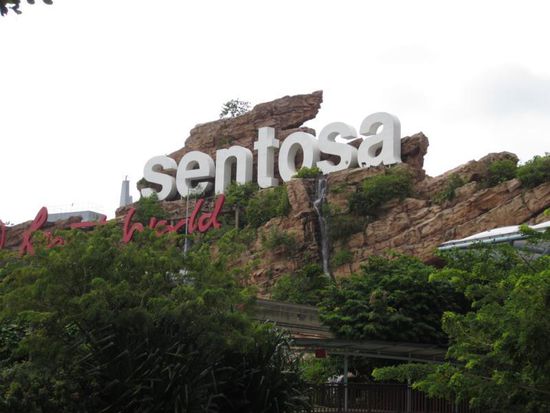 Willkommen auf Sentosa - in der künstlichen Vergnügungswelt!