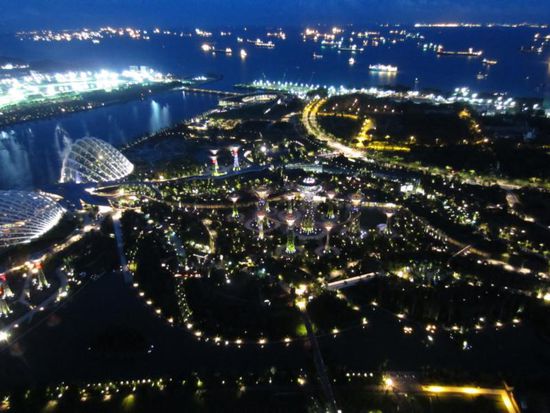 ... bei Nacht sieht aber alles noch viel schöner aus.