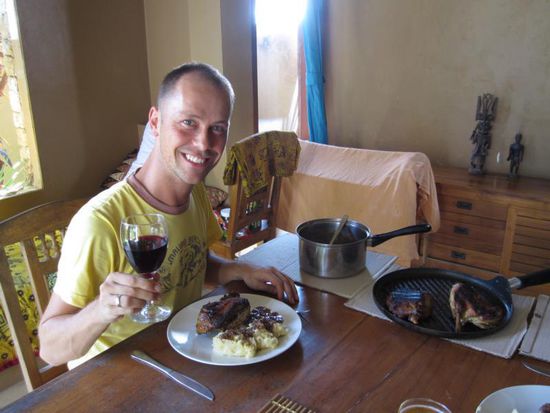 Am 1. Feiertag gab es dann noch eine Weihnachtsente...