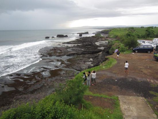 Auch die Küste in Tanah Lot hatte wieder Irland-Charakter.