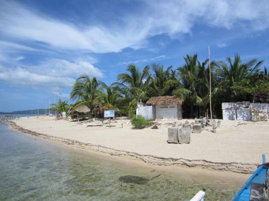 Diese kleine unbewohnte Insel hatten wir für ein paar Stunden ganz für uns allein.