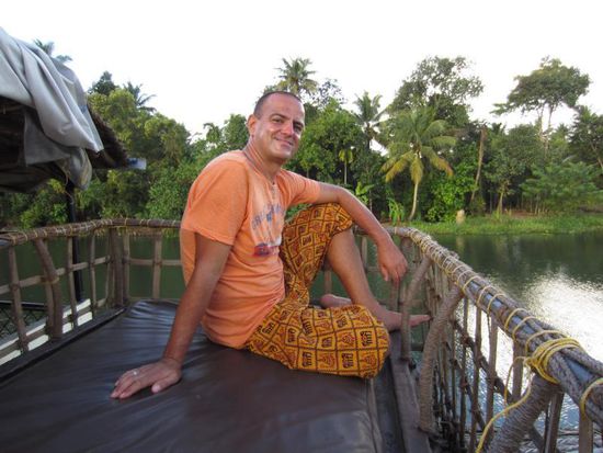 Mein Lieblingsplatz auf dem Oberdeck...