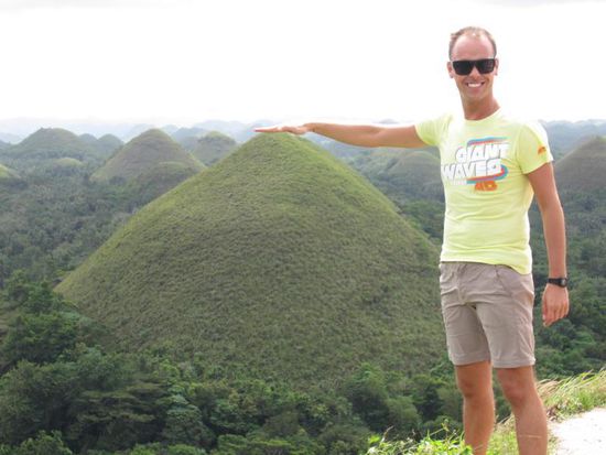 Und so hoch sind sie gar nicht, immerhin konnte Björn von oben drauf fassen 