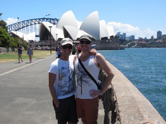 ... der uns in den Tagen die schönsten Ecken seiner Stadt und der Umgebung gezeigt hat! Vielen Dank, Daniel!!!