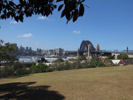 Noch ein letzter Blick vom Observatory Hill und der erste Tag in Sydney ist leider vorbei.