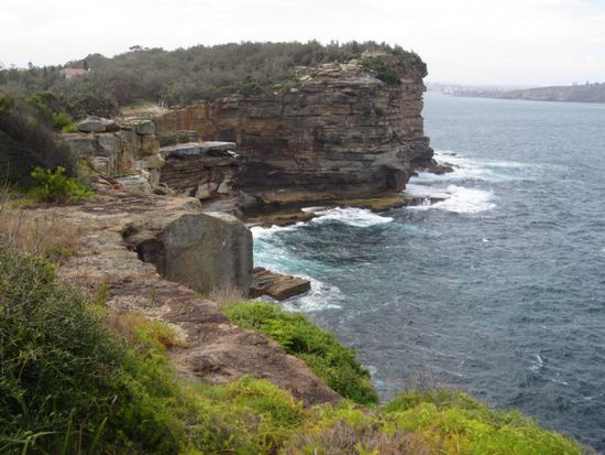 Am Southhead, der südlichen Begrenzung der Einfahrt in den Hafen von Sydney...