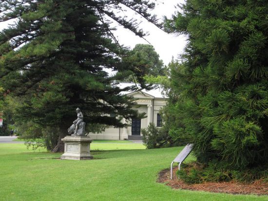 Auch die vielen Grünanlagen wie hier der Botanische Garten sind typisch für die australischen Städte.