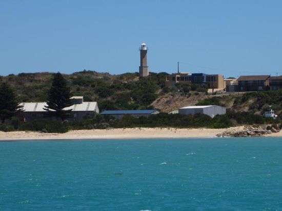 Beachport - noch so ein verschlafenes Nest, man kann sich kaum vorstellen, dass hier im Januar alles überlaufen sein soll.