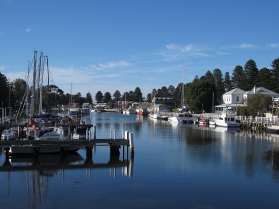 Port Fairy mit seiner hübschen Marina hat uns besonders gut gefallen.