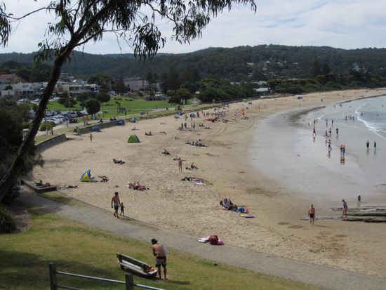 Letzter Halt an der Great Ocean Road - Lorne. An schönen Küstenorten und Stränden mangelt es an Australiens Südküsten wirklich nicht.