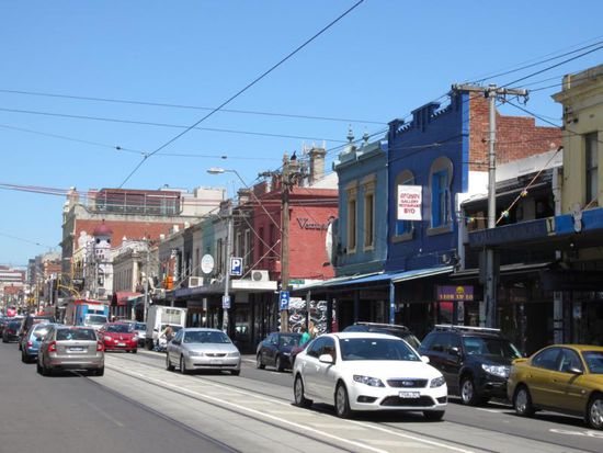So wir hier in Fitzroy sehen die meisten Außenbezirke aus - man lebt in beschaulicher Kleinstadtatmosphäre.