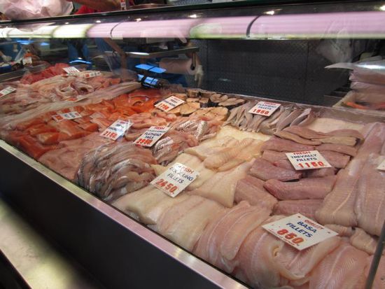 ... wer lieber Fisch mag, kommt auch auf seine Kosten...