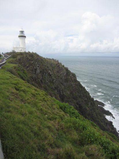 Ein paar km weiter liegt das Cape Byron mit seinem schönen Leuchtturm...