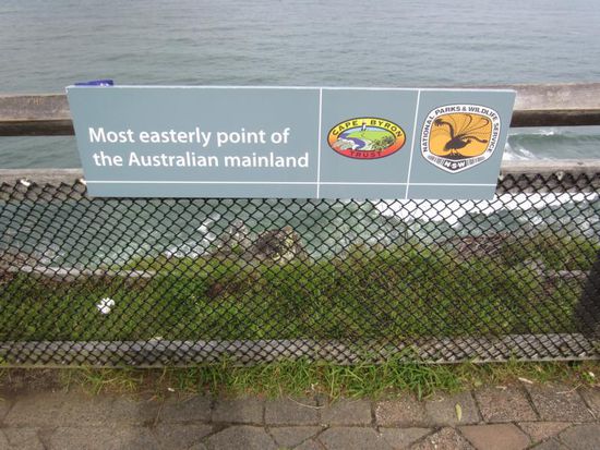 Außerdem liegt hier der östlichste Punkt des Kontinents...