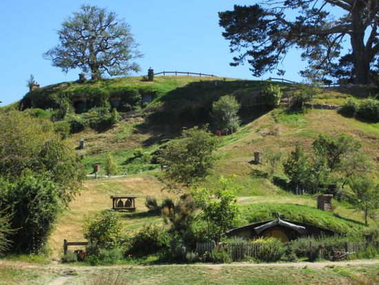 ... ist aber nur eine von vielen an den Hügeln, auch wenn man sie hier kaum sieht.