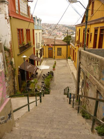 Wenn man die Stadt zu Fuss erkundet, kommt man durch die vielen kleinen hübschen Gassen...