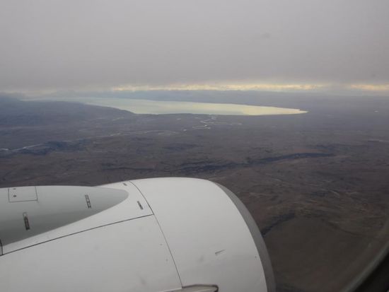 Noch einmal genießen wir den Ausblick auf die endlosen Weiten des fast unbewohnten Patagoniens...