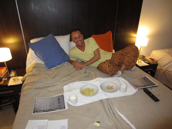 Eurosongcontest 2013 - Alles ist für das Finale vorbereitet und sogar Punktezettel liegen bereit. Unser Favorit war Schweden, leider haben die nicht so gut abgeschnitten 