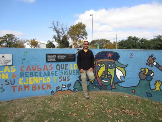 Die Leute in Rosario sind sehr stolz, dass Che in ihrer Stadt geboren wurde.