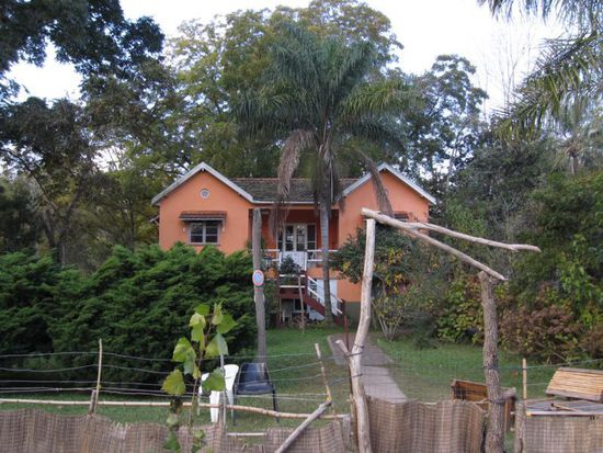 Unser Gästehaus, in dem wir fast 2 Wochen als Freiwillige gearbeitet haben. Von außen sah es deutlich besser aus als drinnen...