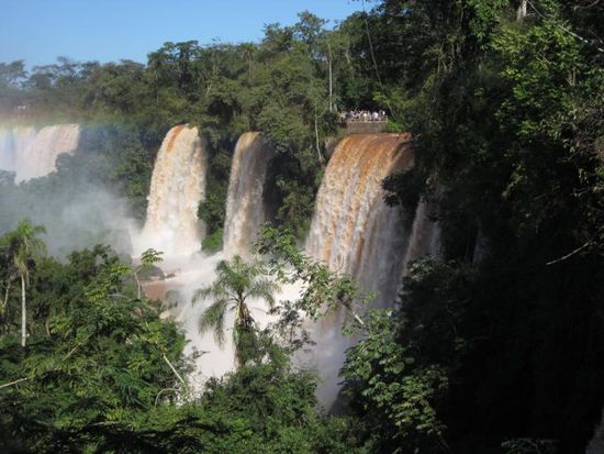 ... oder auch von den oberen Aussichtsplattformen.