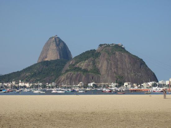 Neben der Jesusstatue ist sicher der Zuckerhut das bekannteste Wahrzeichen von Rio.