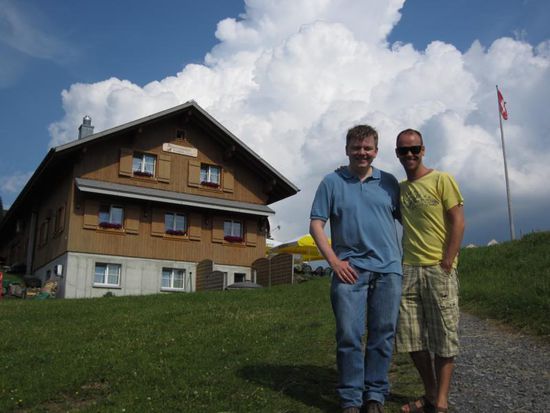 Nach so vielen Stadtbesichtigungen war es schön, ein paar Tage die Ruhe in den Alpen zu genießen - hier bei unserem Freund Martin in der Schweiz.