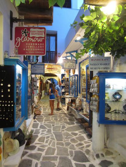 Der Abend ist auch die beste Zeit für einen Bummel durch die malerische Altstadt und das "Labyrinth".