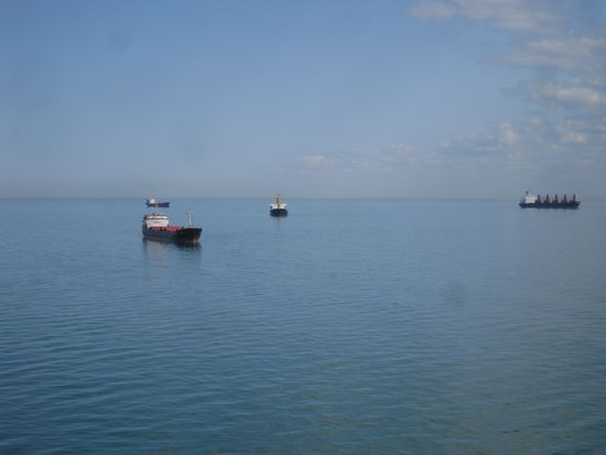 Reede vor Klaipeda (Memel)