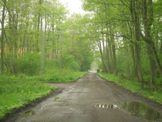 Hauptstraße in Preila - Geheimtipp?