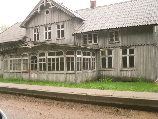 Altes Haus in Preila aus der Gründerzeit