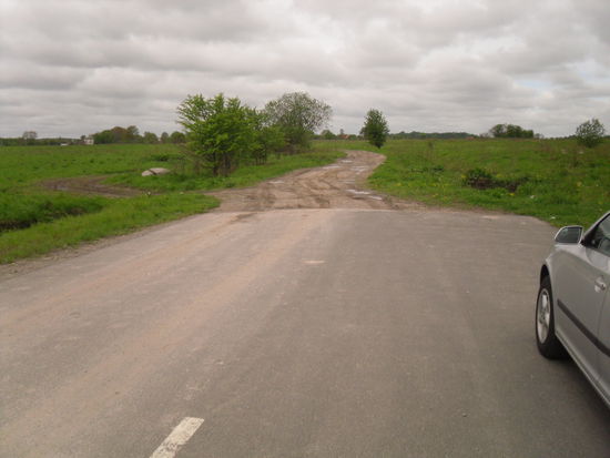 Straße ins Nichts...