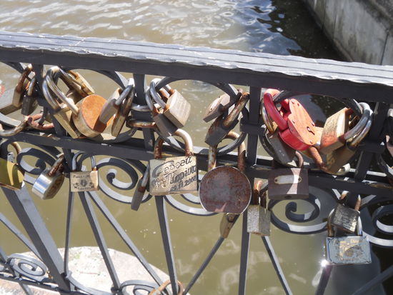 Schlossbrücke für Jungvermählte am Pregelufer