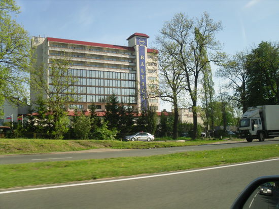Hotel Baltica am östlichen Stadtrand von Kaliningrad