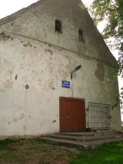 Dom Kultura, Jugendclubhaus - die ehemalige Kirche zu Saalau