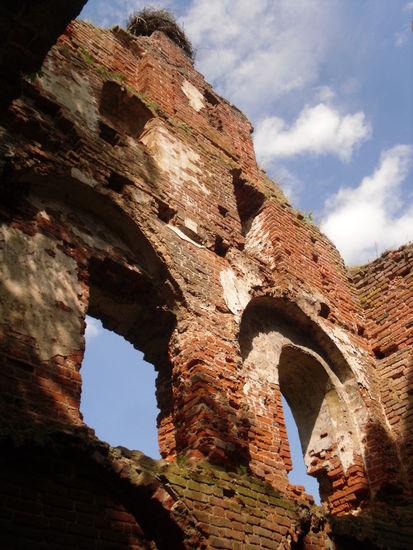 Ruine der ehemaligen Ordensburg Saalau