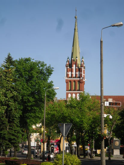 Sankt-Katharinen-Kirche im Zentrum der Stadt