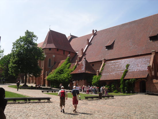 Innenhof der Burg