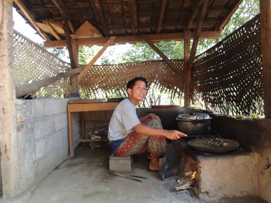 Hier wird der Luwak Kaffe geröstet