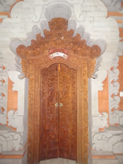 das war unsere Eingangstür