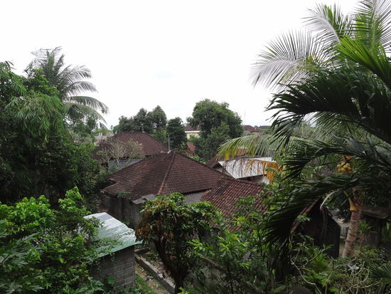 Der Blick von unserem Balkon...