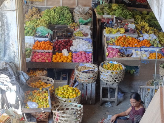 der Markt in Ubud!