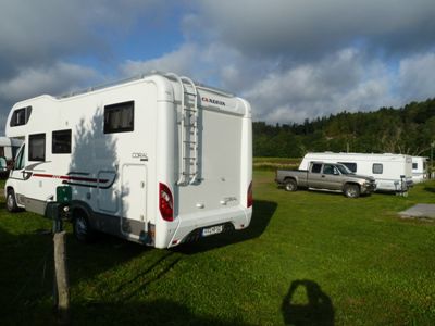 schönes Wetter auch am Campingplatz Ylseröd