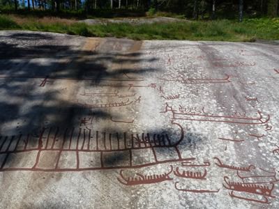 Tanums hällristningar (Felszeichnungen)