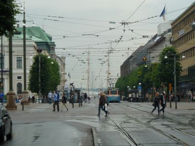 Göteborg - Blick Richtung Hafen