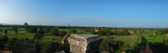 Die Bagan- Ebene. Alles voller Tempel!!
