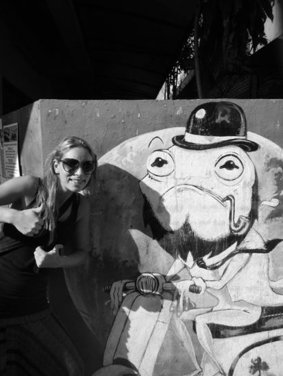 Me and Mister Frog, man (Chiang Mai)