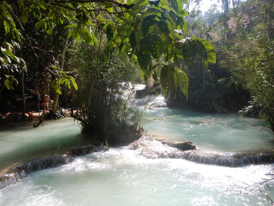 Kuang si Waterfall-  Natur PUR  (Luang Prabang)